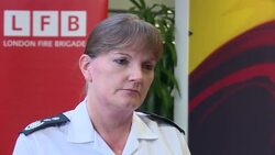 Interview with London Fire Brigade Commissioner Dany Cotton News Clip