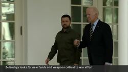 Biden welcomes Ukrainian President Zelenskyy in 2nd wartime visit News Clip