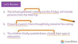 Using Participial Phrases to Add Detail and Variety to Your Writing Instructional Video