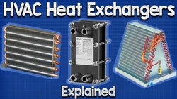HVAC Heat Exchangers Explained The basics working principle how heat exchanger works Instructional Video