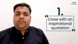 Mastering the Art of Closing Speeches: 5 Techniques for a Memorable Ending Instructional Video