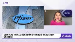 Pfizer Opens Study Of Omicron-Specific COVID-19 Vaccine News Clip