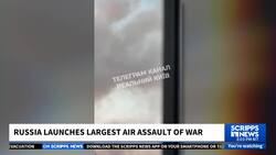 Russia launches its largest air assault to date in war with Ukraine News Clip