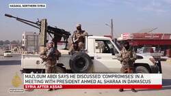 Kurdish-led SDF commander calls for a secular, civil state in post-Assad Syria News Clip