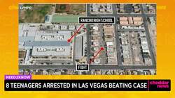 Eight Teenagers Arrested in Las Vegas Beating News Clip
