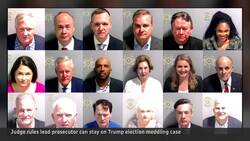 Fani Willis can stay on Trump's Georgia election meddling trial News Clip