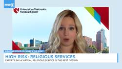 What's The Risk Of Going To A Religious Service Around The Holidays? News Clip