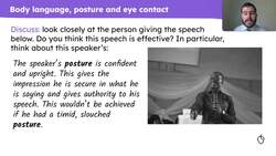 Delivering a persuasive speech about a new word Instructional Video