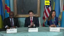 Congo and Rwanda sign a US-mediated peace deal aimed at ending decades of bloody conflict News Clip