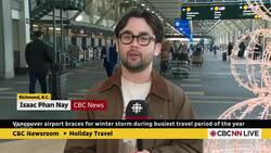 Vancouver airport braces for winter storm during busiest travel period of the year News Clip