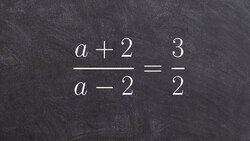 Learning how to solve a proportion with cross products Instructional Video