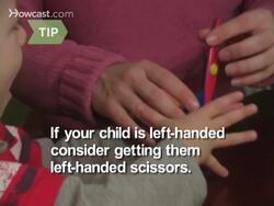 How to Teach a Preschooler to Cut with Scissors Instructional Video