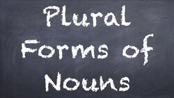 Plural Forms of Nouns - German 1 WS Explanation - Deutsch lernen Instructional Video