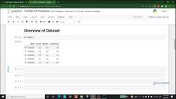 A Practical Approach to Timeseries Forecasting Using Python - Dataset Overview - Project 1: COVID-19 Positive Cases Prediction Using Machine Learning Algorithm Instructional Video
