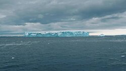Arctic ocean landscape Stock Footage
