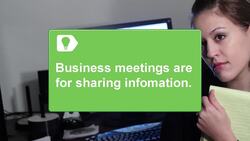 How to Practice Proper Business Meeting Etiquette Instructional Video