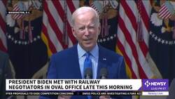 Biden: Rail Strike Averted Is 'Big Win For America' News Clip