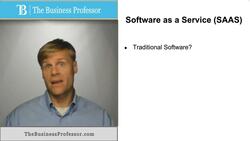 SAAS Business Model - Explained Instructional Video