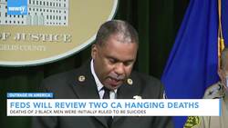Federal Authorities To Review 2 Black Men's Hanging Deaths News Clip