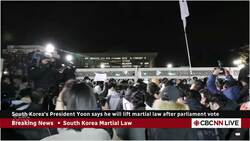 South Korea's President Yoon says he will lift martial law after parliament vote News Clip