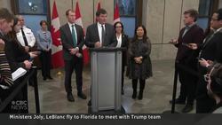 LeBlanc, Joly discuss Trump tariff threats on Florida trip News Clip