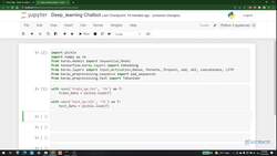Chatbots for Beginners: A Complete Guide to Build Chatbots - Deep Learning-Based Chatbot Architecture and Development: Data Preparation Instructional Video