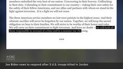 Drone strike targets U.S. troops, risks wider conflict in Middle East News Clip