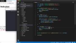 The Modern JavaScript Bootcamp (2019) - Converting Hangman App Instructional Video
