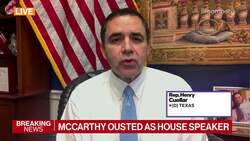 Republicans In A Civil War: Rep. Cuellar on McCarthy Ousting News Clip