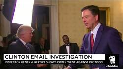 DOJ: Ex-FBI Director James Comey Defied Protocol in Clinton Probe News Clip