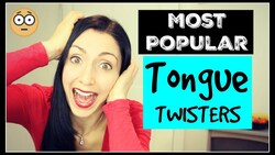 Most Popular English Tongue Twisters | IMPROVE YOUR ENGLISH with Anna English Instructional Video