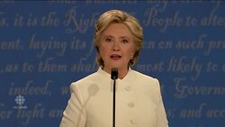 Clinton says she supports a path to citizenship News Clip