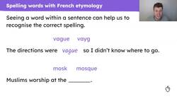 Revising spelling patterns linked to etymology Instructional Video
