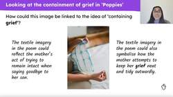 Analysing the poem 'Poppies' Instructional Video