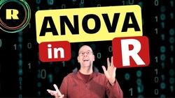 ANOVA using R programming. Instructional Video