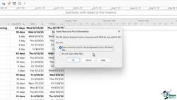 Microsoft Project 2021 From Beginners to Advanced - Practical Sharing and Consolidation - Part 1 Instructional Video