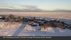 The Arctic community falling into the ocean | Tuktoyaktuk, N.W.T. News Clip