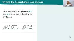 Writing homophones Instructional Video