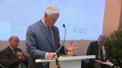 Prince Charles attends conference at Kew Gardens News Clip