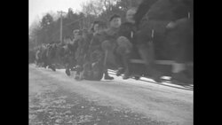 Longest sled hits cameraman's equipment News Clip