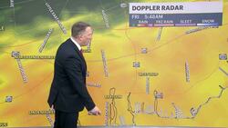 Clouds and showers through the day with highs in the 50s News Clip