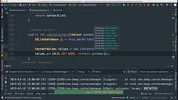 Comprehensive Android Developer Bootcamp - CRUD - Update Contact Instructional Video