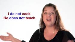 Present Simple Tense - Negative form and questions Instructional Video