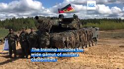 NATO exercise simulates Russian invasion across frontline member states News Clip