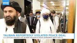 Taliban Reportedly Violated Peace Deal With U.S. News Clip