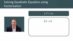 Solving Quadratic Equations Using Factorization Instructional Video
