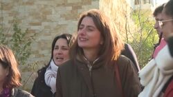 CLEAN : First outing for new leader of France's Greens (EELV), Marine Tondelier News Clip