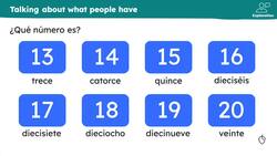 What people have: 'tener' singular persons Instructional Video