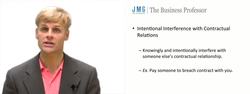 Intentional Interference with Contractual Relations - Explained Instructional Video
