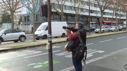 CLEAN : Marianne "cries" in Paris as artist's mural defaced with tears News Clip